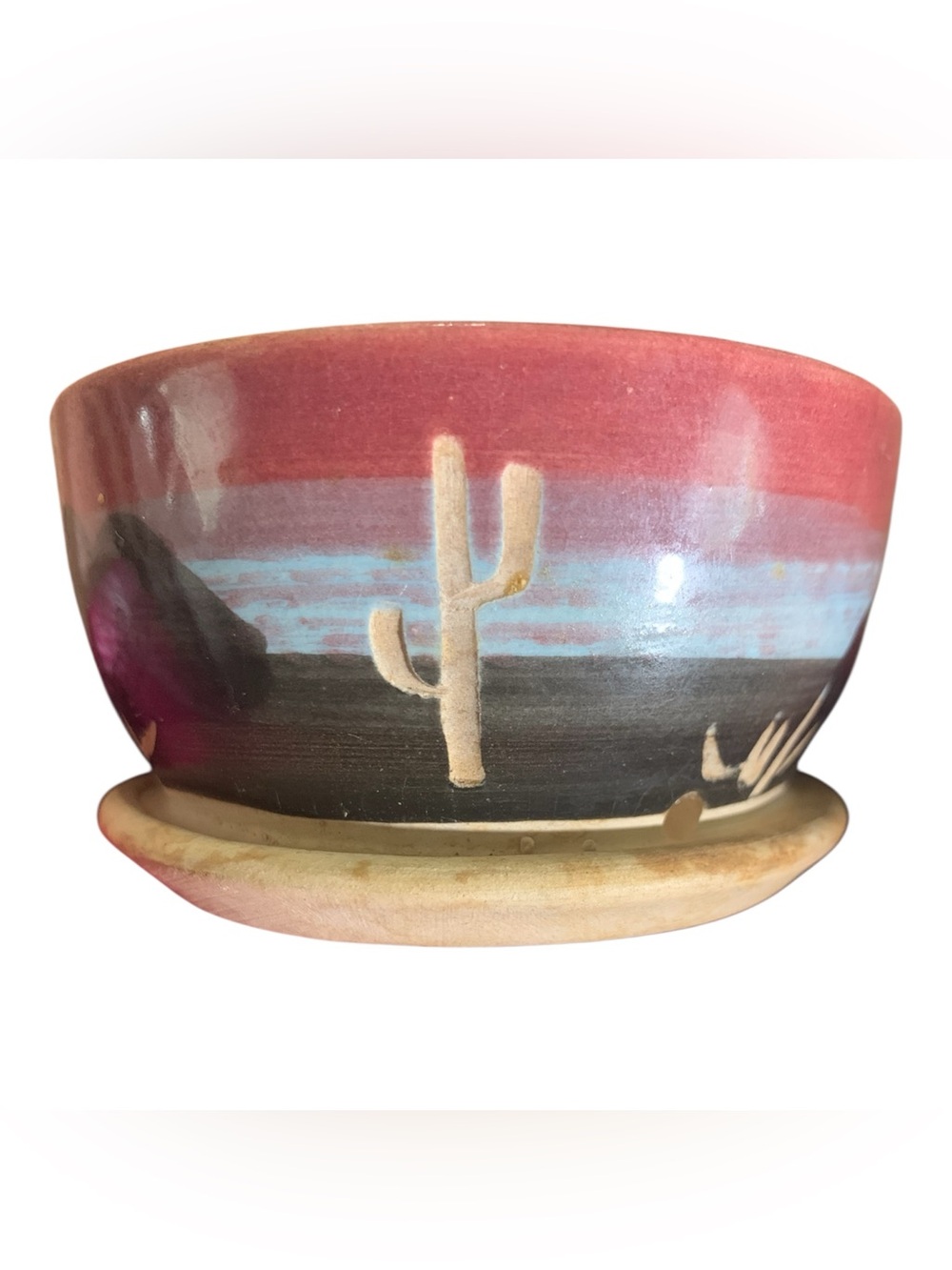 Superstition Stoneware Planter Southwestern style